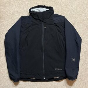 Vtg Patagonia Winter Sun Jacket Womens XS Black Regulator Full Zip Insulated Ski